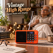 Vintage High Range Pocket Radio With Display (BLS32)